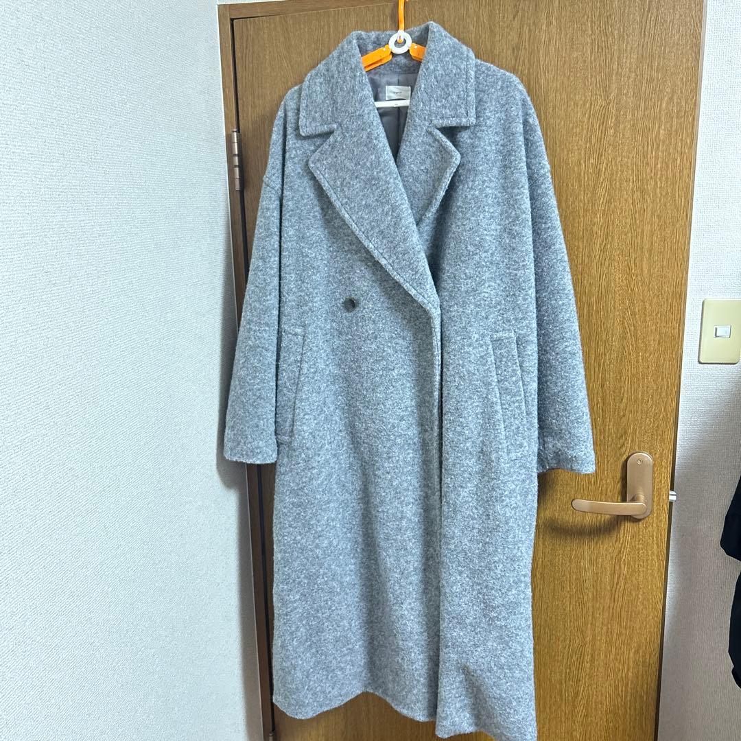 アングリッド/グレー チェスターコート M