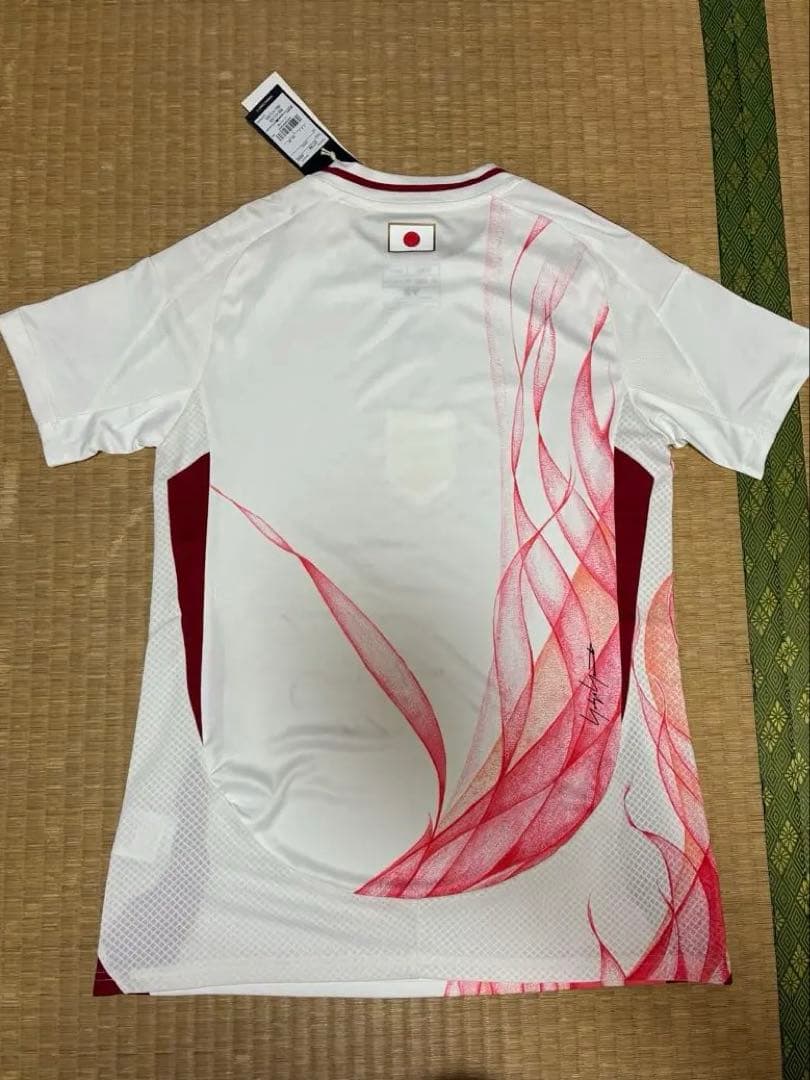 サッカー　なでしこジャパン　長野風花　直筆サイン入り　Y3 ユニフォーム　L