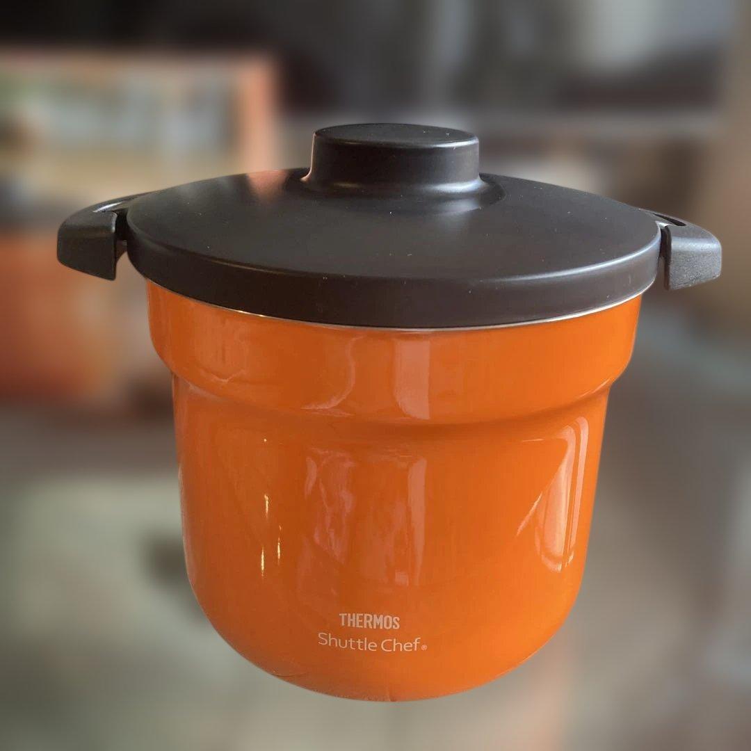 THERMOS 真空保温調理器　4.3L オレンジ