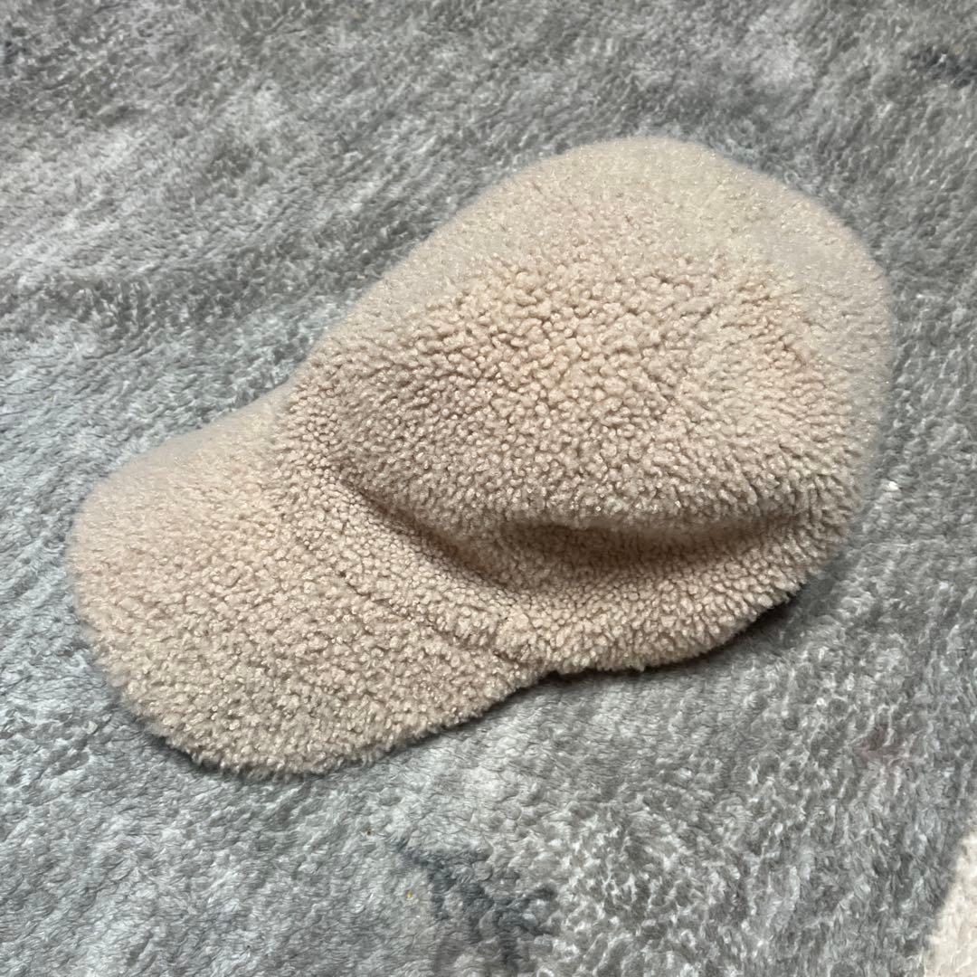 削除前値下げ　交渉可　カールドノヒュー　ムートンキャップ