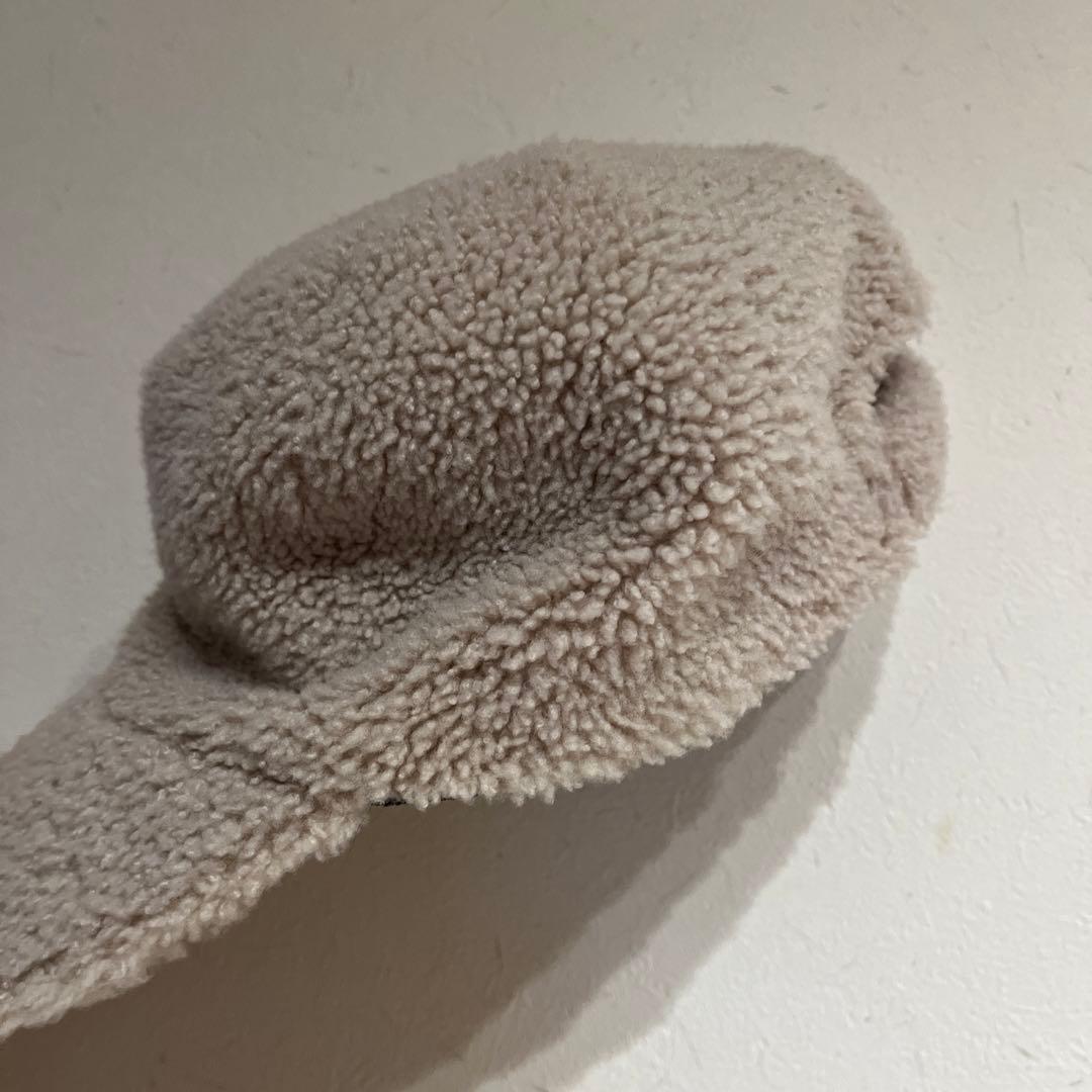 削除前値下げ　交渉可　カールドノヒュー　ムートンキャップ