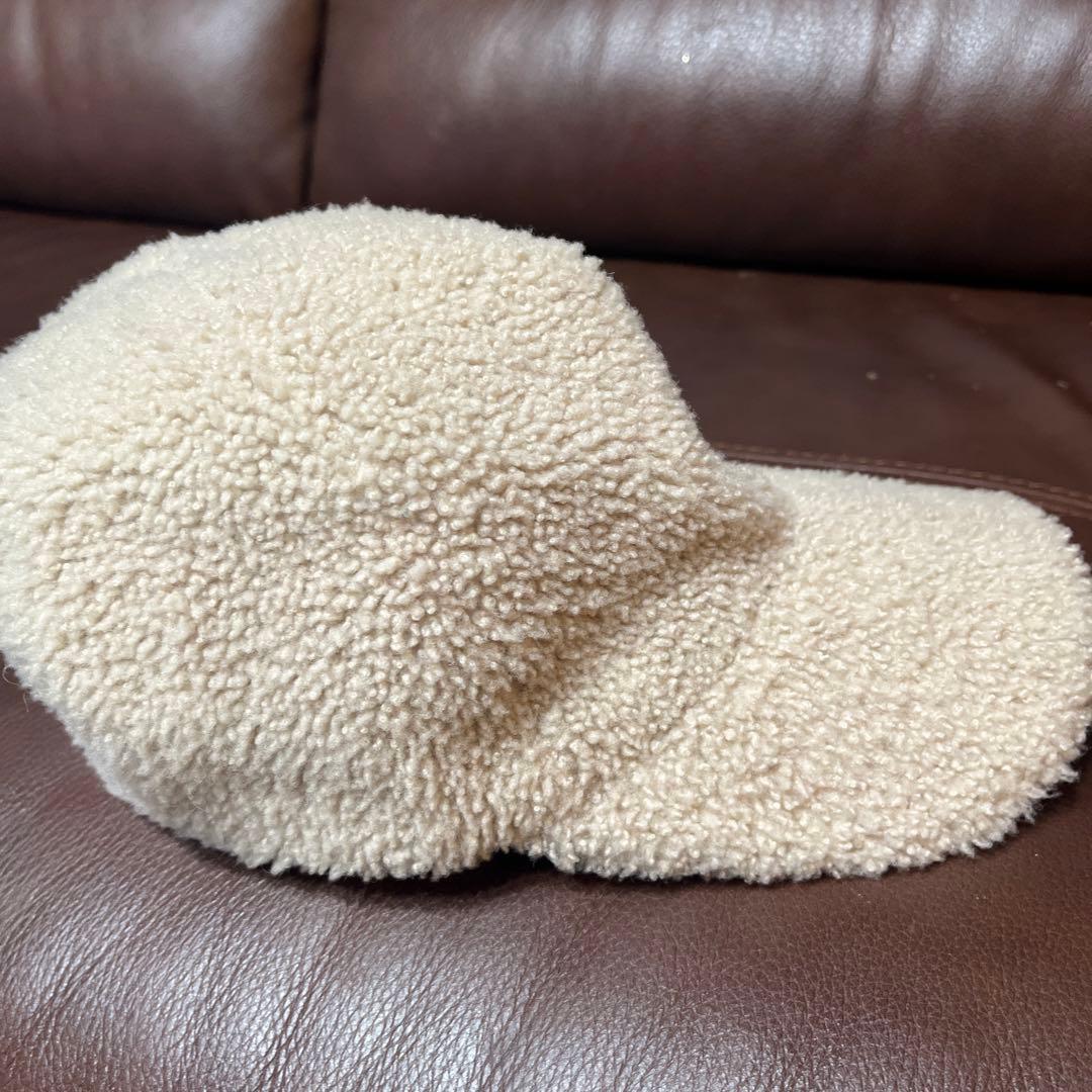 削除前値下げ　交渉可　カールドノヒュー　ムートンキャップ