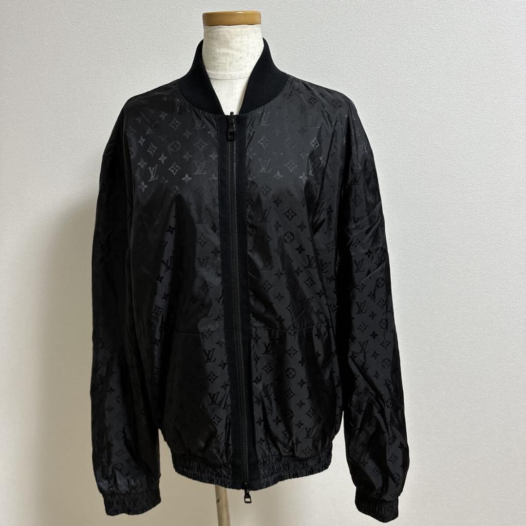 ルイヴィトン モノグラム リバーシブル ボンバージャケット ブルゾン サイズM