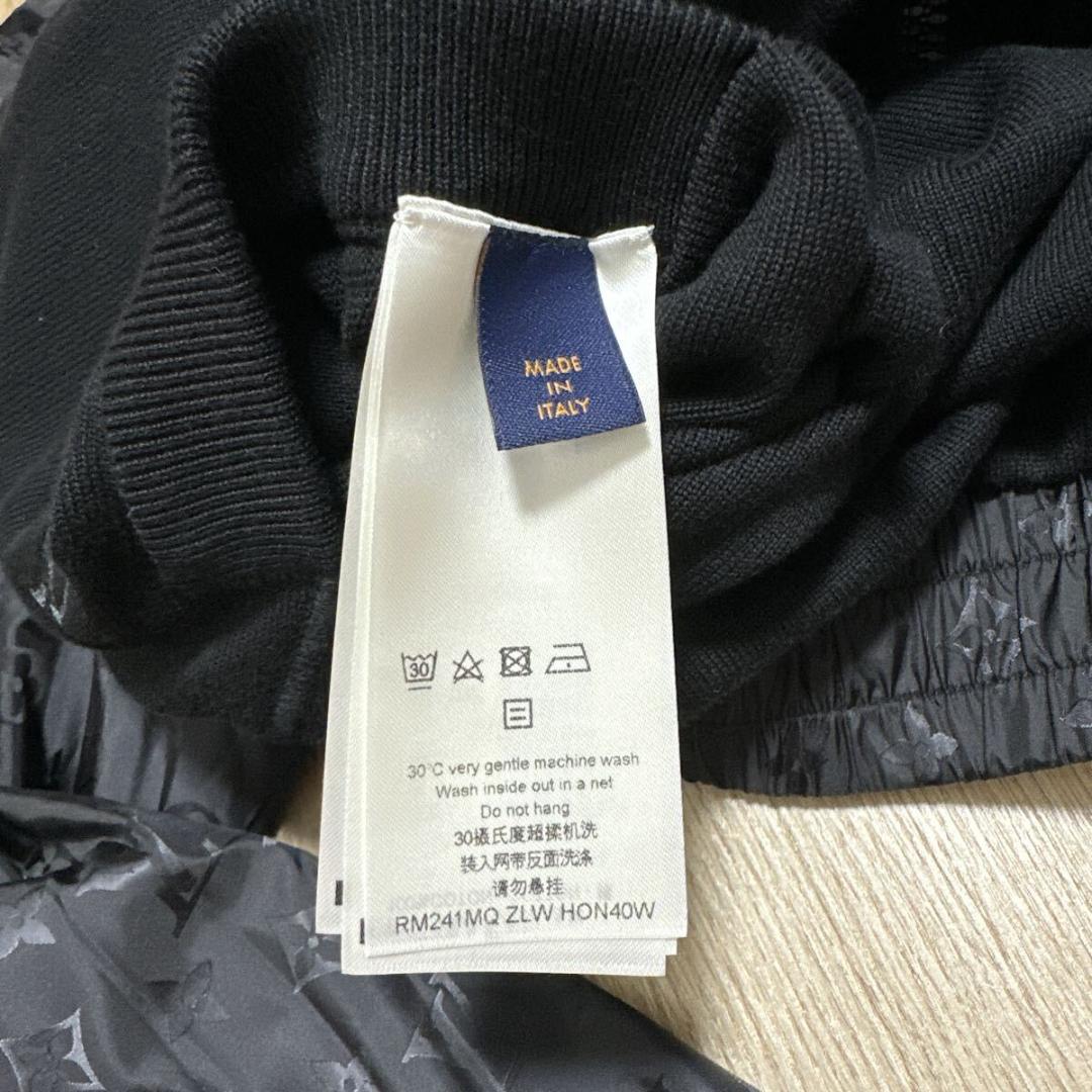 ルイヴィトン モノグラム リバーシブル ボンバージャケット ブルゾン サイズM