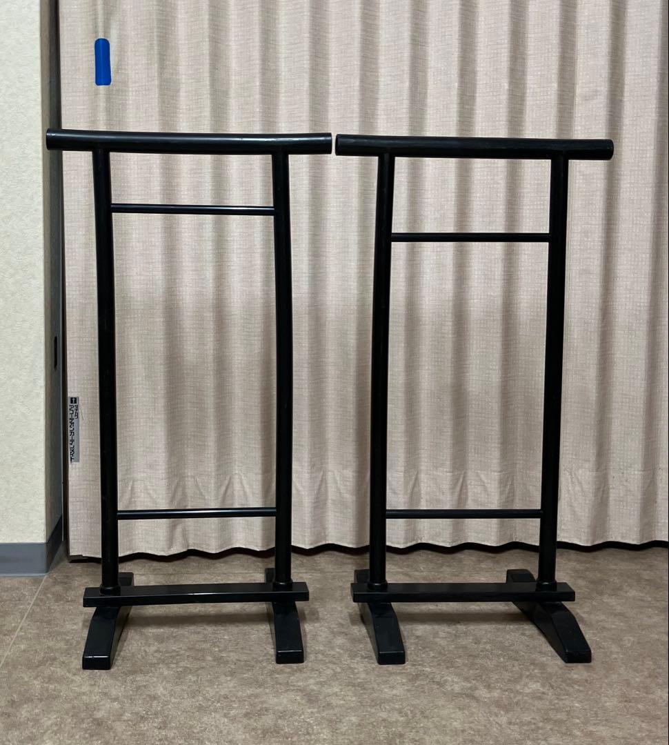 みどりのなみへい⚫︎撞木　着物　反物　帯　展示台　76㌢×4本