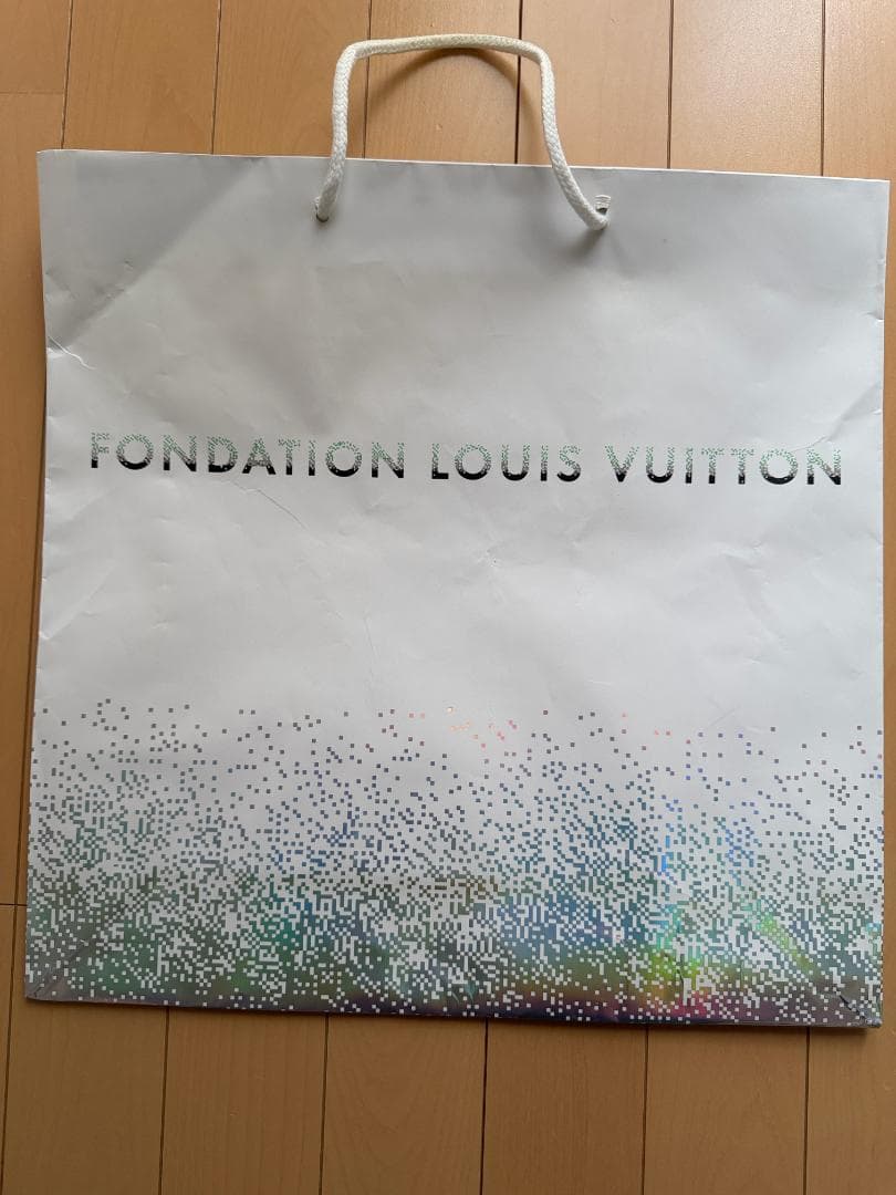 未使用 Fondation Louis Vuitton トートバッグ　紙袋付