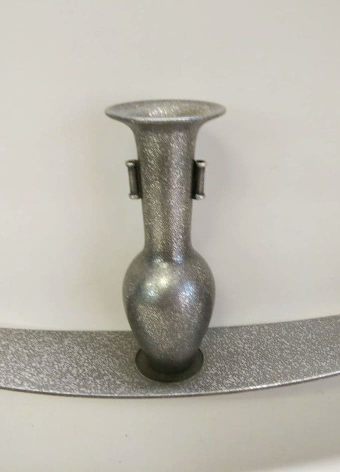 銅製　吊り花器　池坊好み　池坊花器