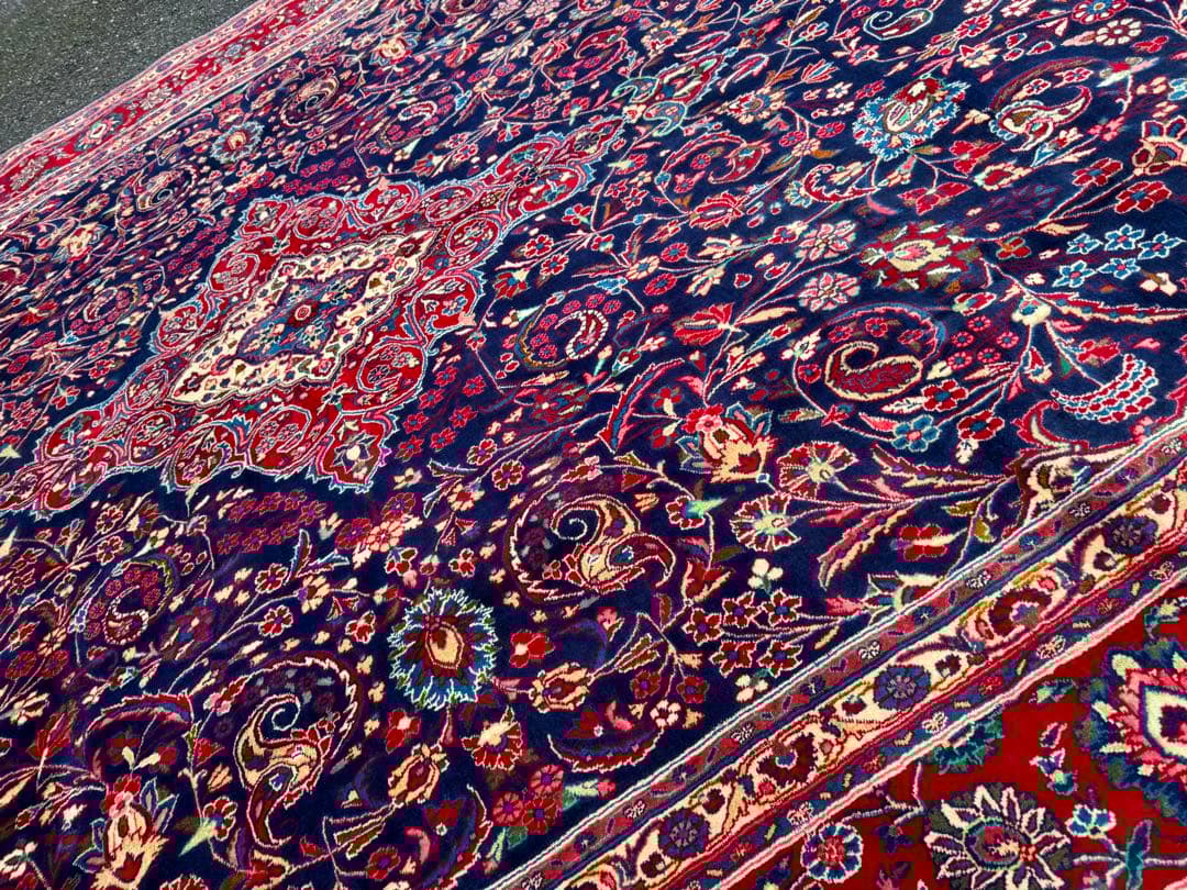 高級 ペルシャ 絨毯 手織 イラン