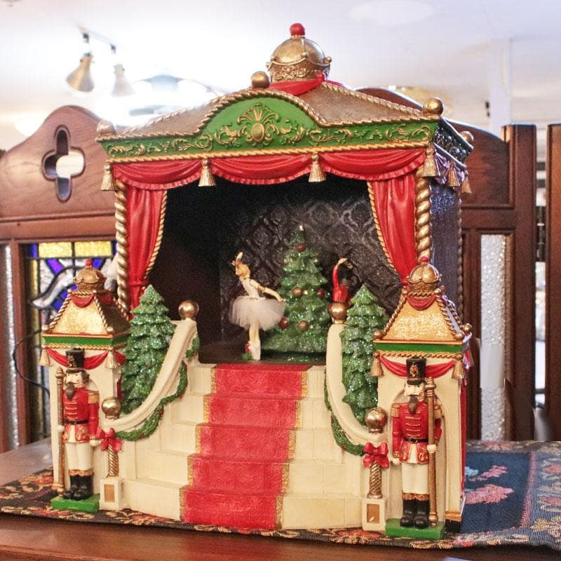 ナッツクラッカーシアターオルゴール クリスマス オーナメント 125-222