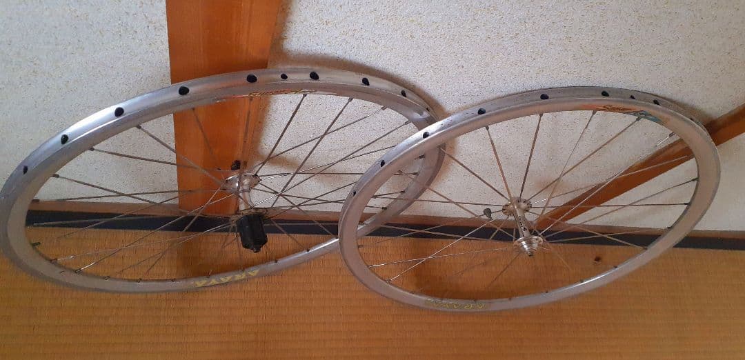 ARAYA Super Aero 650C 完組ホイール× 2本 ヴィンテージ