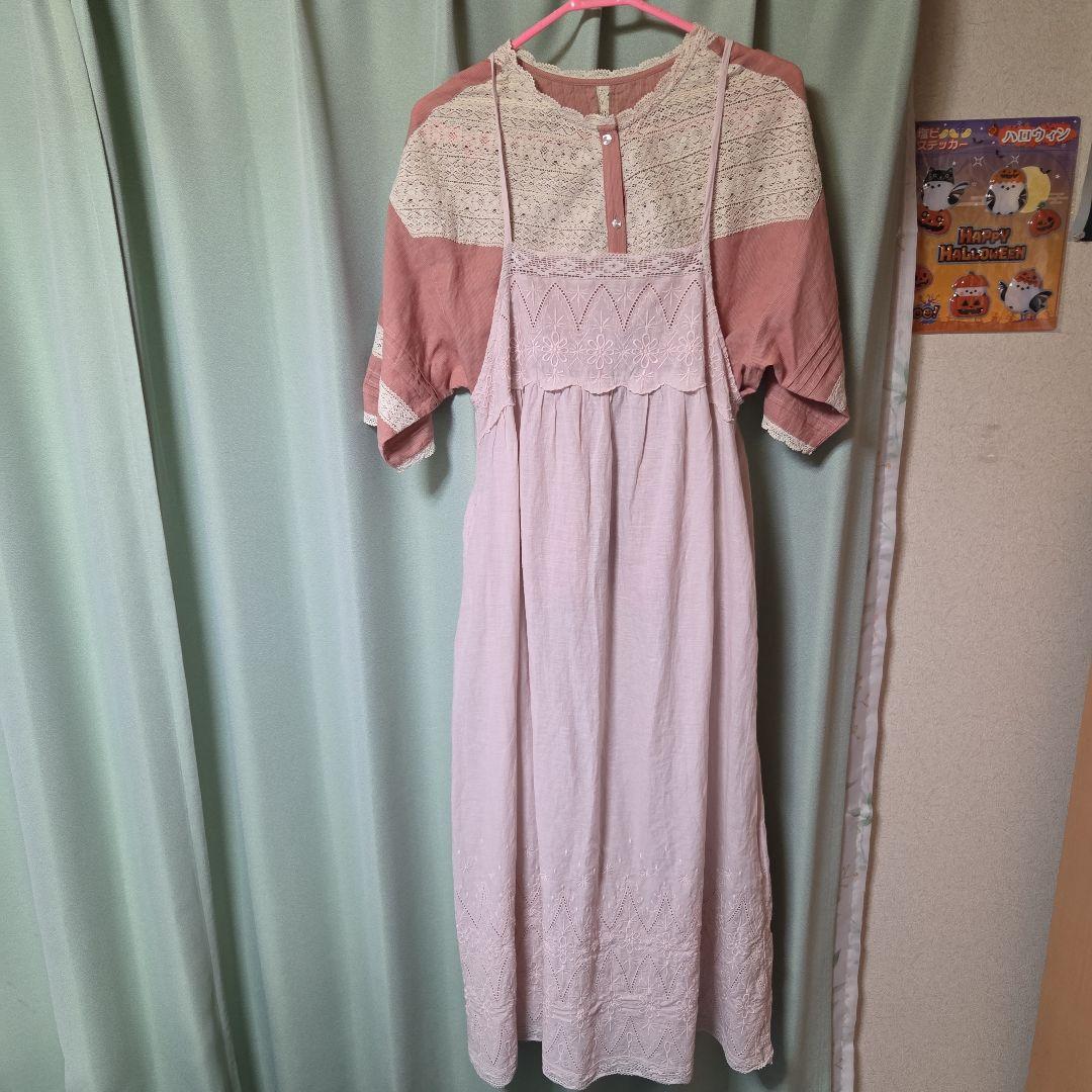 未使用に近い、サマンサモスモスKAZUMI 2点セット。ペチスカートなし最終価格