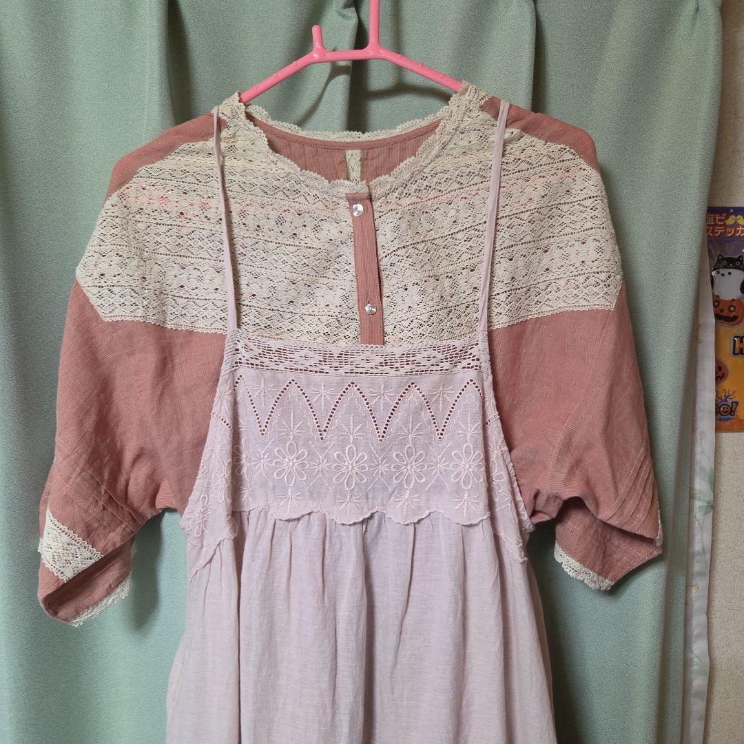 未使用に近い、サマンサモスモスKAZUMI 2点セット。ペチスカートなし最終価格