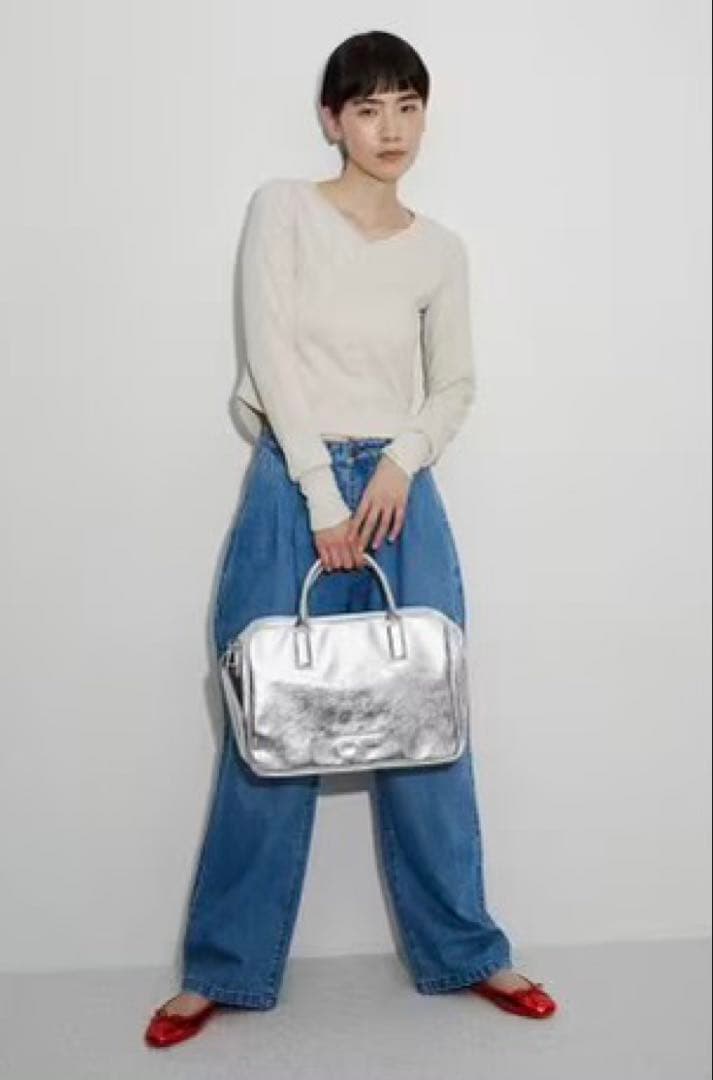 【新品】アダムエロペ　ロゴボストンビッグバッグ　限定　ADAM ET ROPE