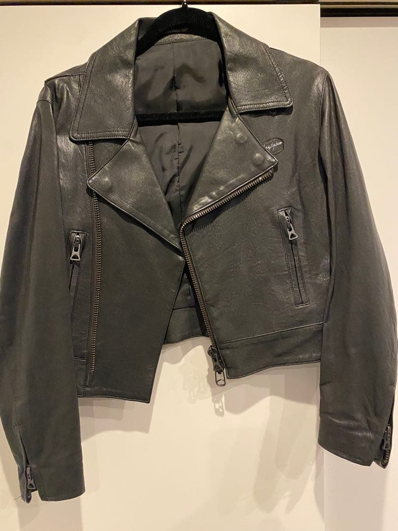 Yohji Yamamoto ブラックライダースジャケット