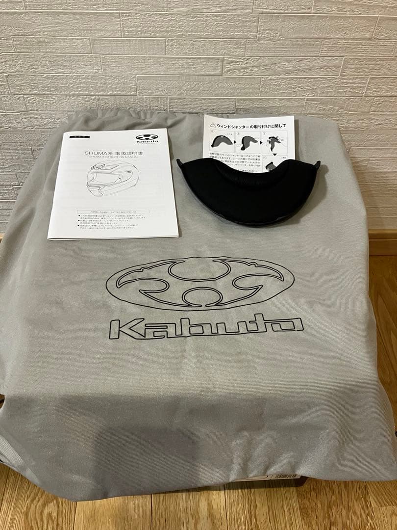 Kabuto SHUMA フルフェイス　ブラック　サイズM
