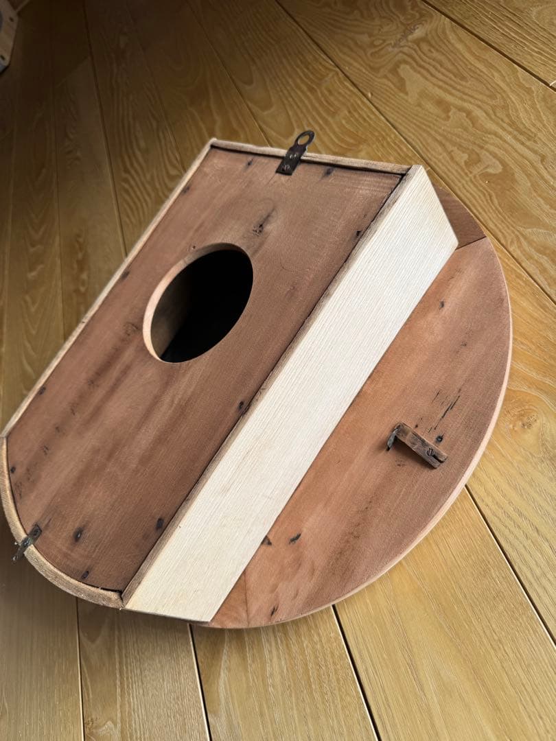 丸型掛け時計 ビンテージ、古道具