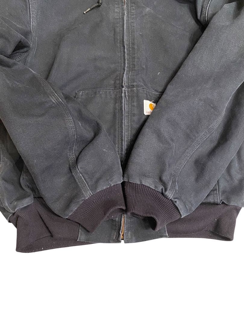 Carhartt アクティブジャケット J131 BLK フェード 黒 サーマル