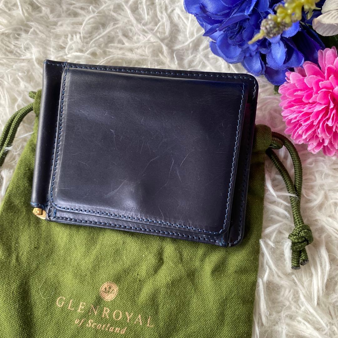 ma-7グレンロイヤル マネークリップ　小銭入れ