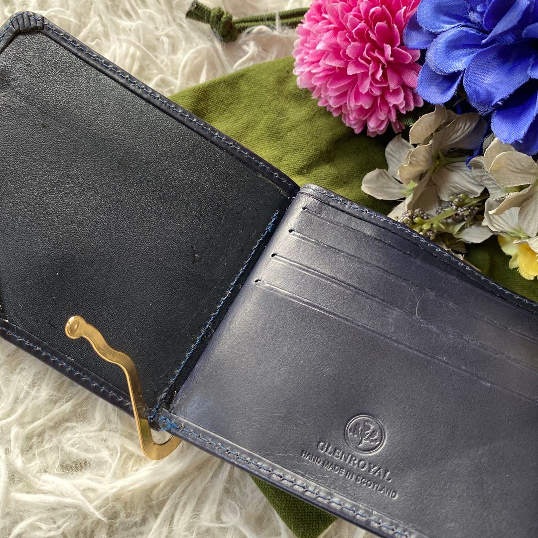 ma-7グレンロイヤル マネークリップ　小銭入れ