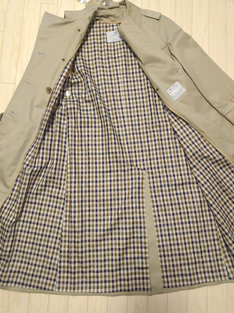 未使用 レディースML アクアスキュータム トレンチコート