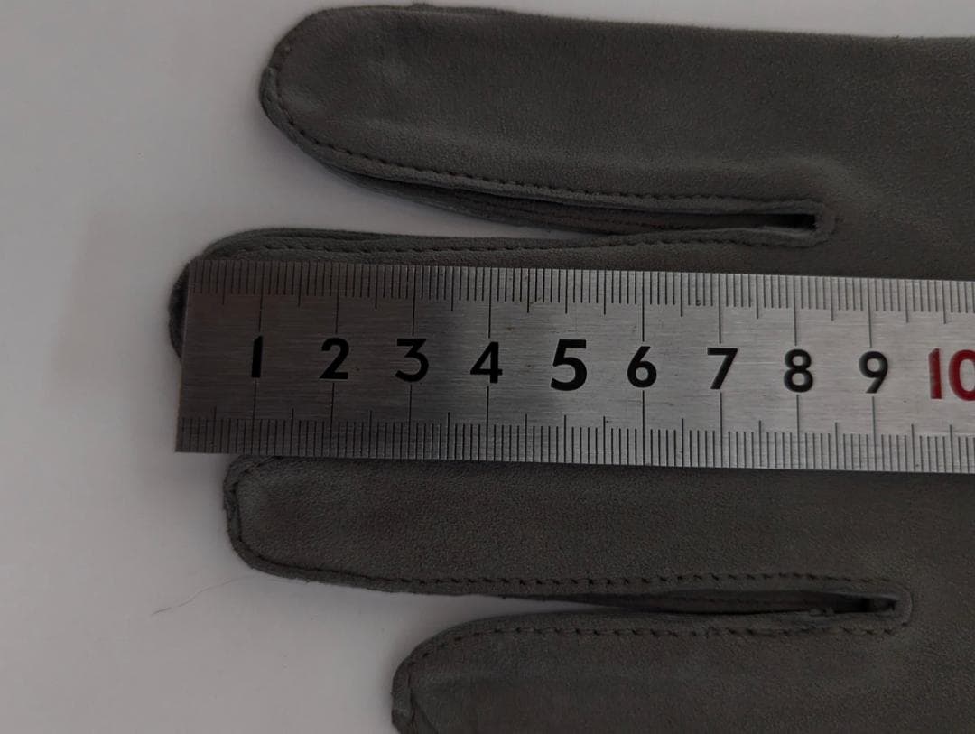 イギリスヴィンテージ 革手袋 フォーマル グレー レザーグローブ