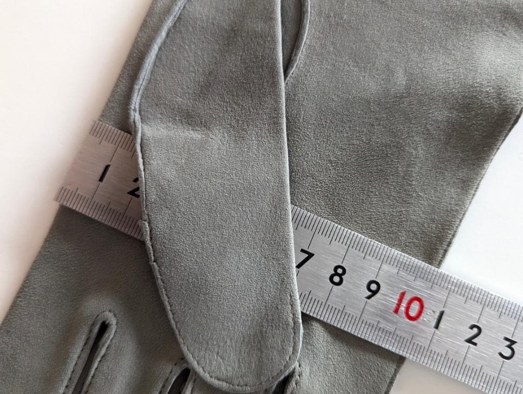 イギリスヴィンテージ 革手袋 フォーマル グレー レザーグローブ