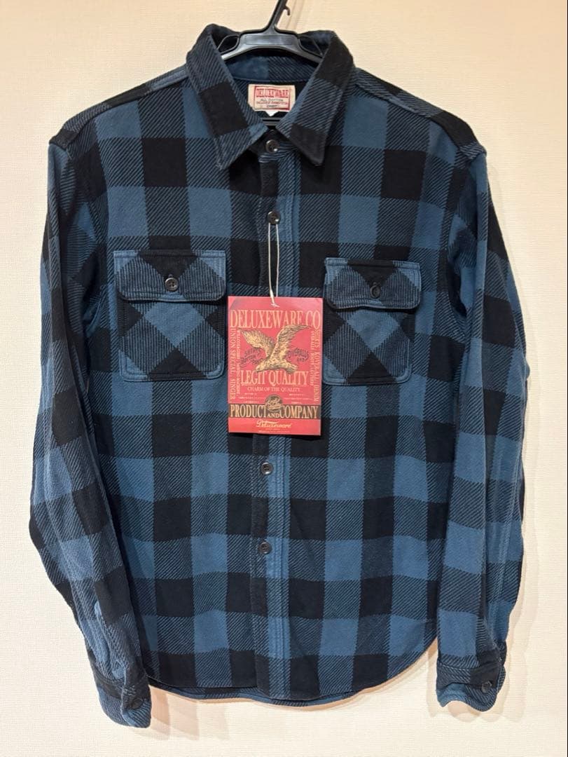 DELUXEWARE デラックスウエア ネルシャツ DH-00 Midium