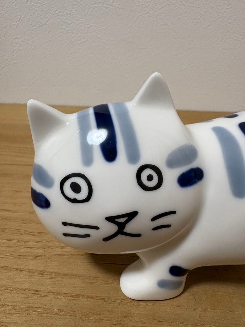 マンハッタナーズ★猫 貯金箱 陶器