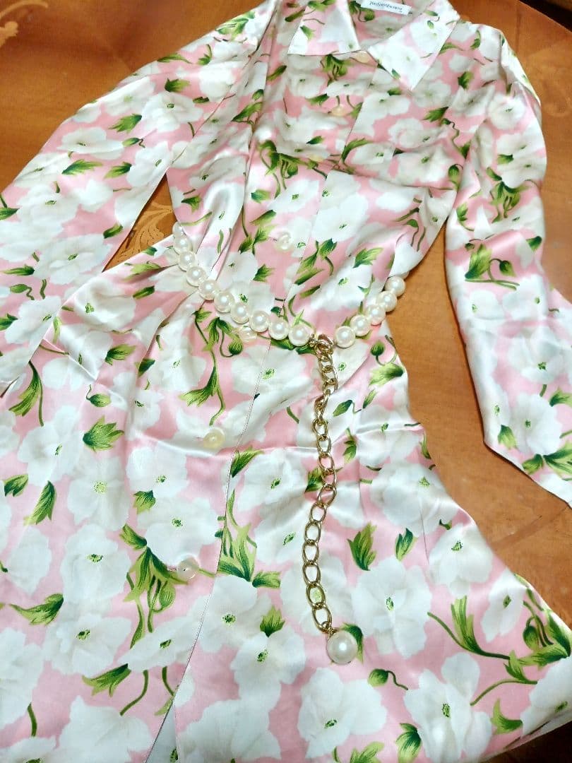 ◎未使用タグなし イヴサンローラン シルク ワンピース✨絹✨SILK