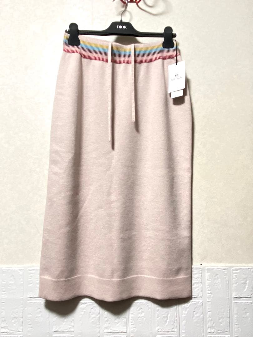 Paul Smith ポールスミス ソリッドジャガードステッチニットスカート新品