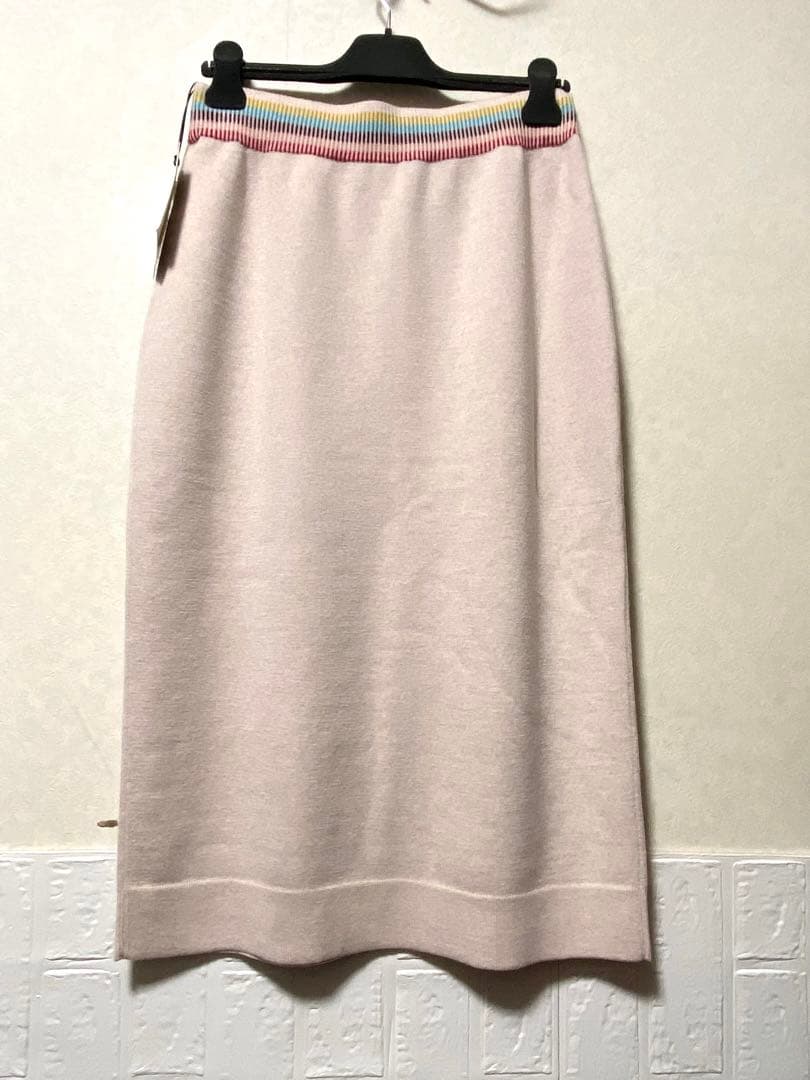 Paul Smith ポールスミス ソリッドジャガードステッチニットスカート新品