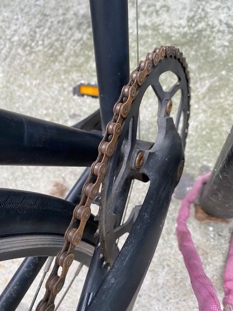 【引取り限定】 自転車 ALTON クロスバイク ブラック