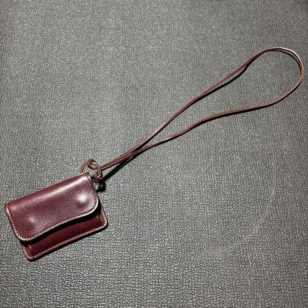 WILDSWANS TONUGE EYELET バーガンディ