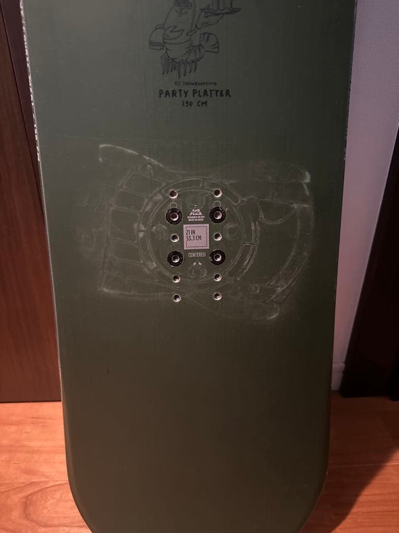 スノーボード K2 party platter 150cm