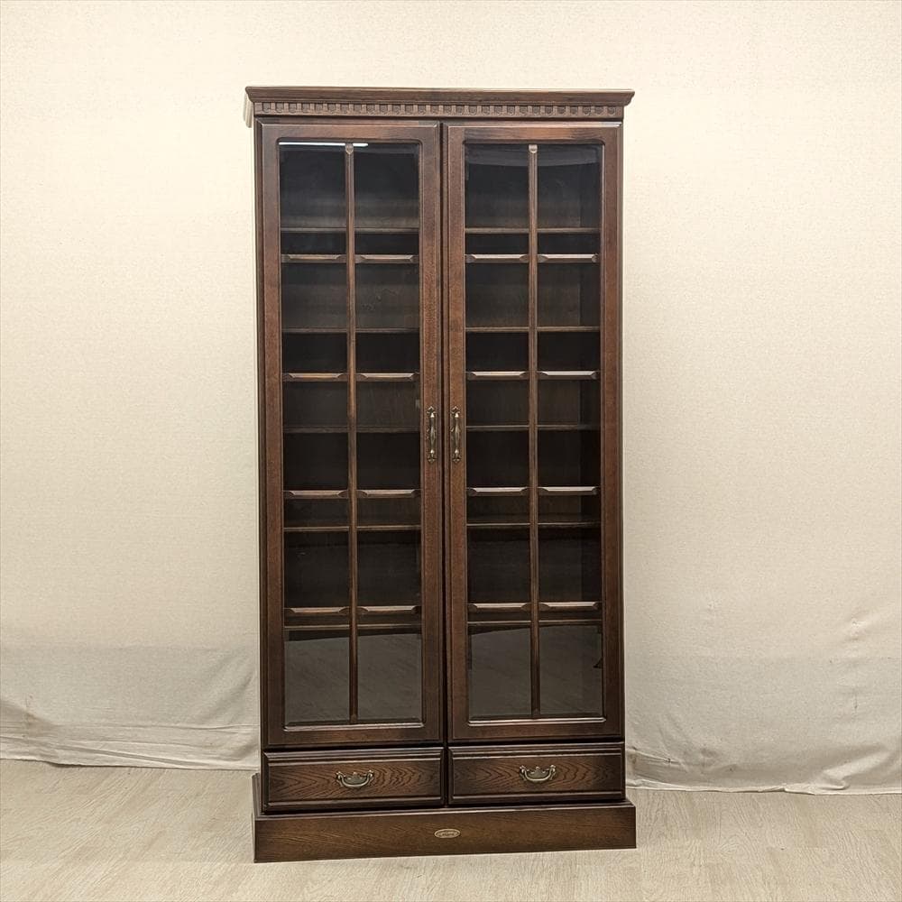 美品　アトランタ　本棚　本箱　書棚　ブックシェルフ　キャビネット　飾り棚　書斎