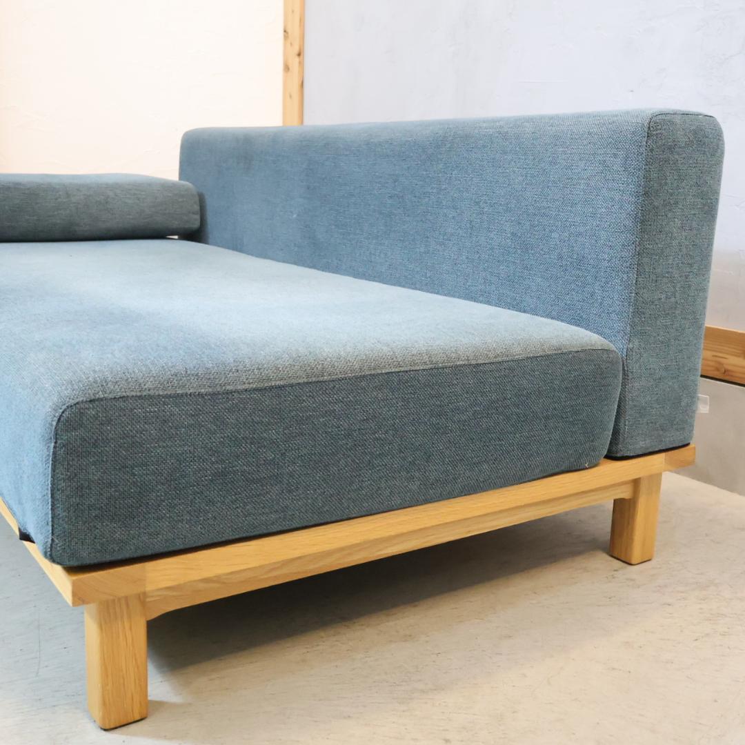 SIEVE レクト オーク無垢材 カウチソファ ユニットソファ 3人掛けソファ