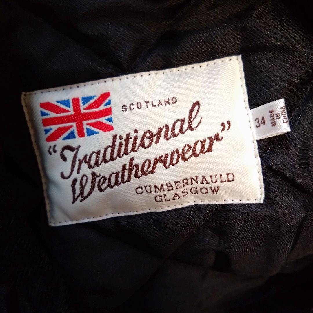 Traditional Weatherwear キルティング コート ブラック