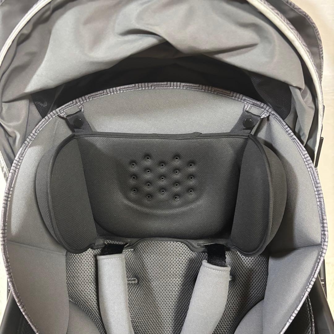 美品　Aprica ベビーカー　オプティア　プレミアム　ピューター　両対面式