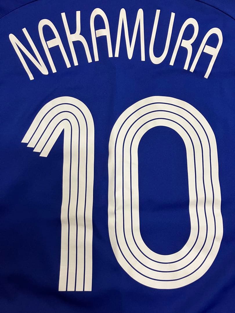 中村俊輔　ユニフォーム　サッカー　日本代表　ワールドカップ　Jリーグ　FIFA