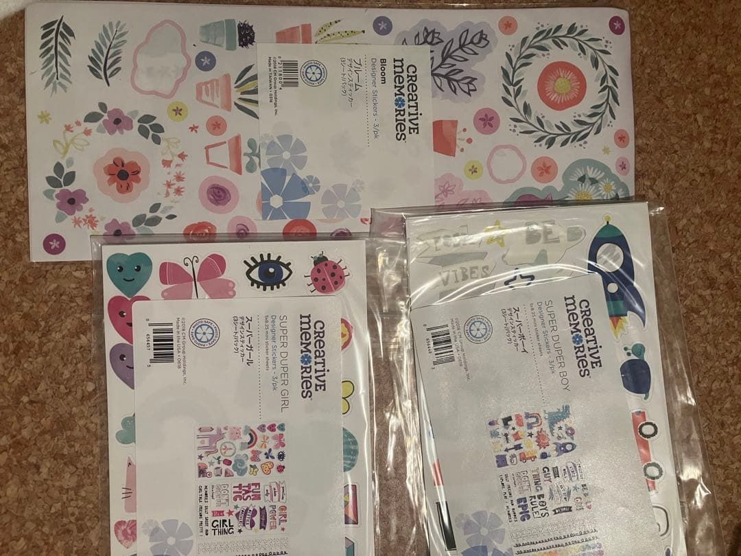 クリエイティブメモリーズ スティッカーなど色々　ピクチャーデイズ⭐️未対応多々あり