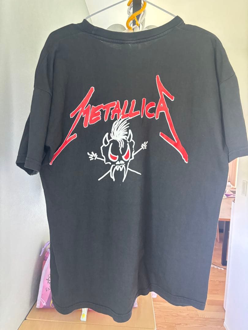 llica ブートヴィンテージTシャツ ブラック　XL メタリカ