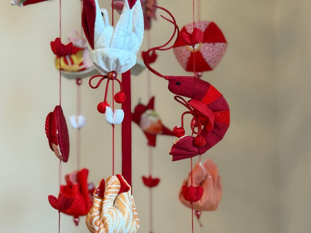 可愛いつるし雛No.176・ひな祭り・桃の節句・さげもん吊るし飾り・初節句飾り