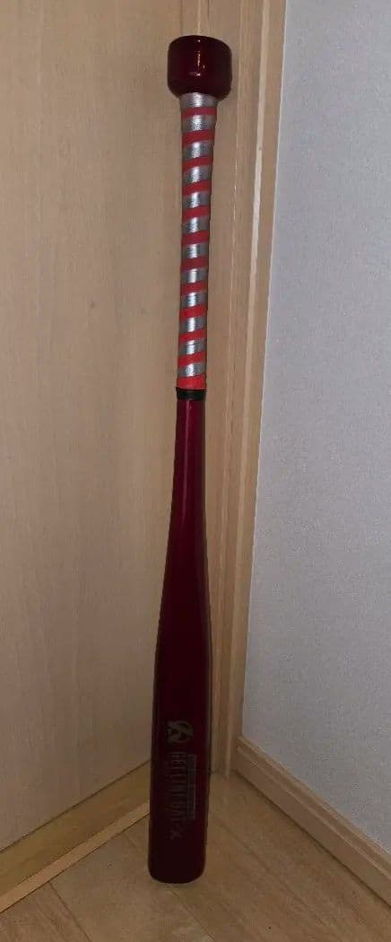 AMAZING BASEBALL GEL LINE BAT-X レッド