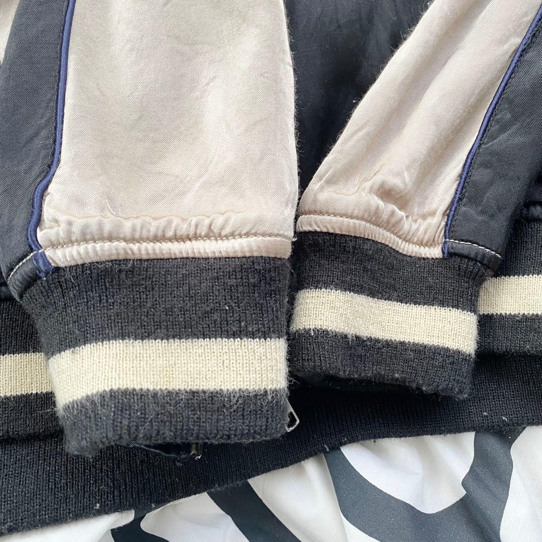 HOUSTON 鮫刺繍 スカジャン ヒューストン サメ　スーベニア　レーヨン