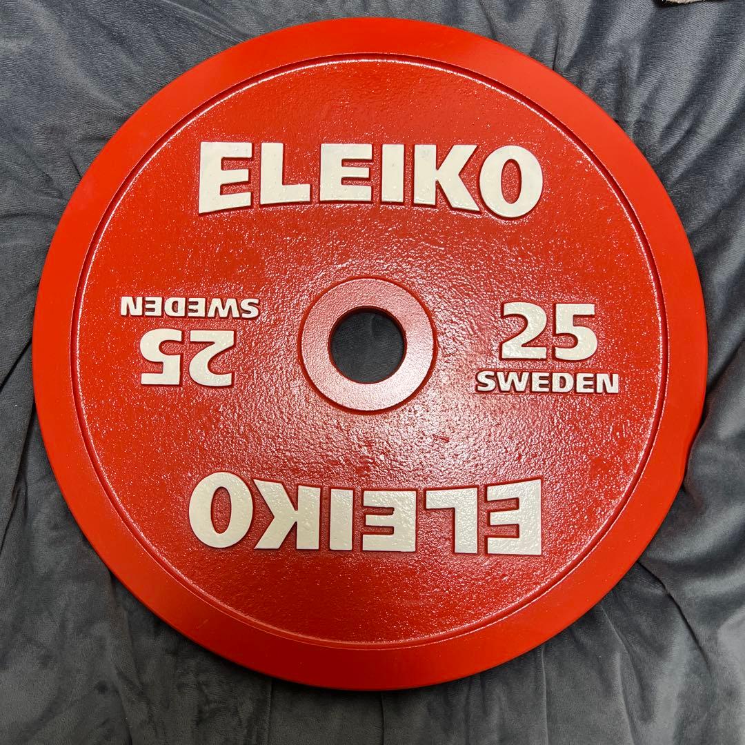 100円••②廃盤 ELEIKO パワーリフティングプレート