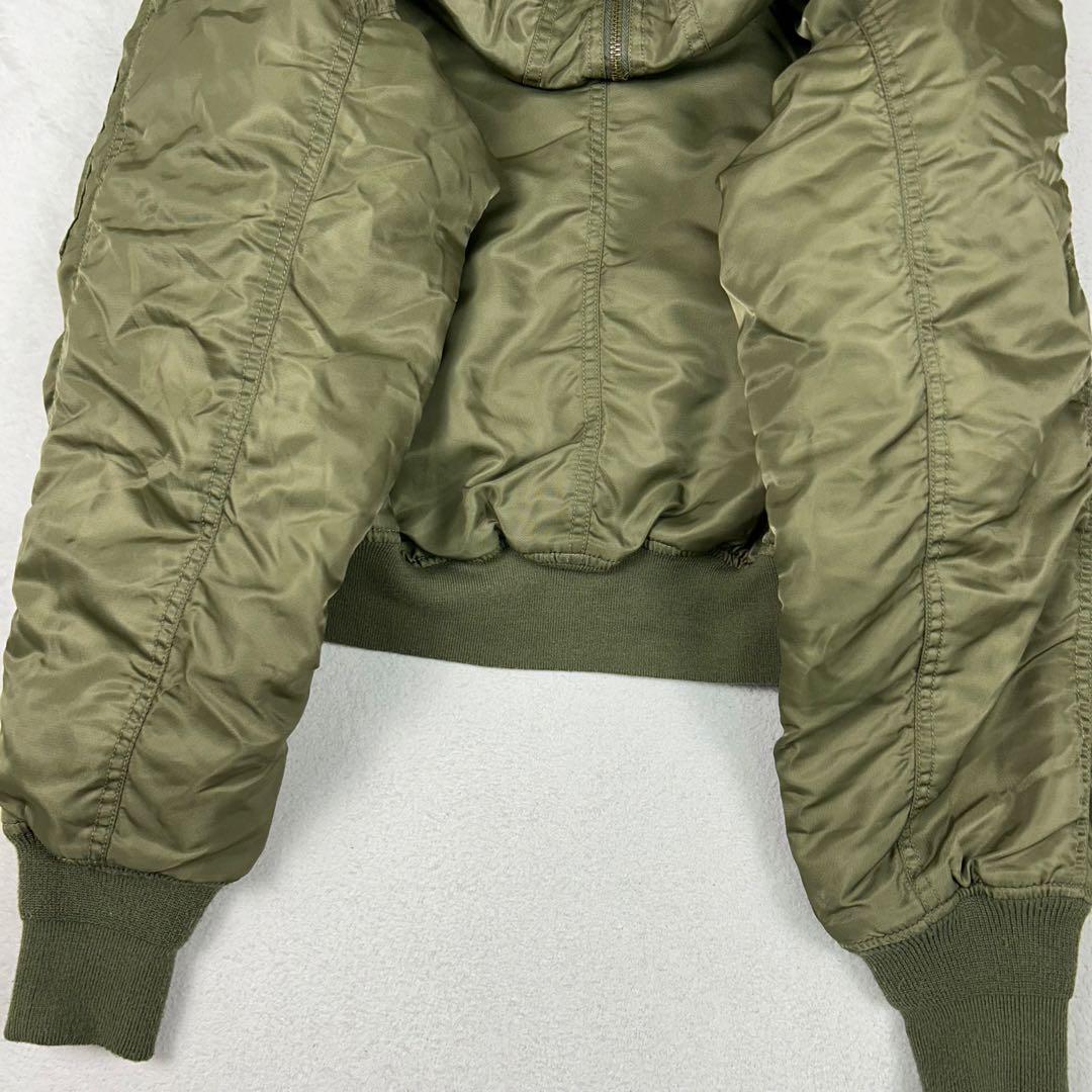 美品♡アズールバイマウジー flight jacket n2b 短丈 Y2K M