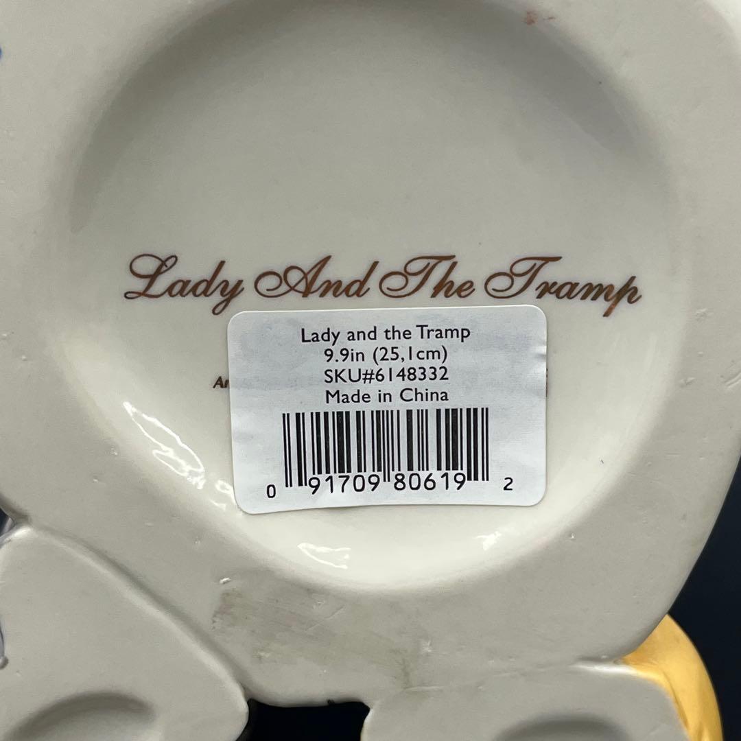 M*a様 【希少品】ディズニー わんわん物語 レディ＆トランプ Lenox 置物