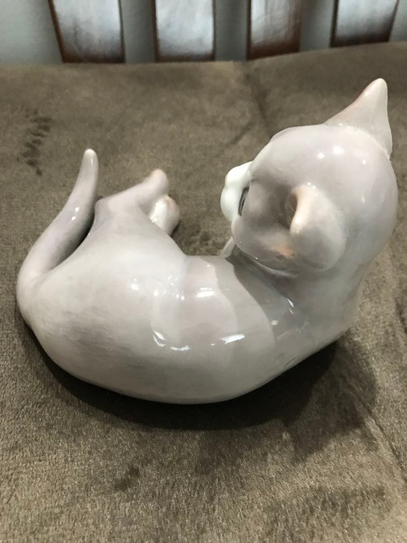 B&G オールドロイヤルコペンハーゲン　猫　置き物