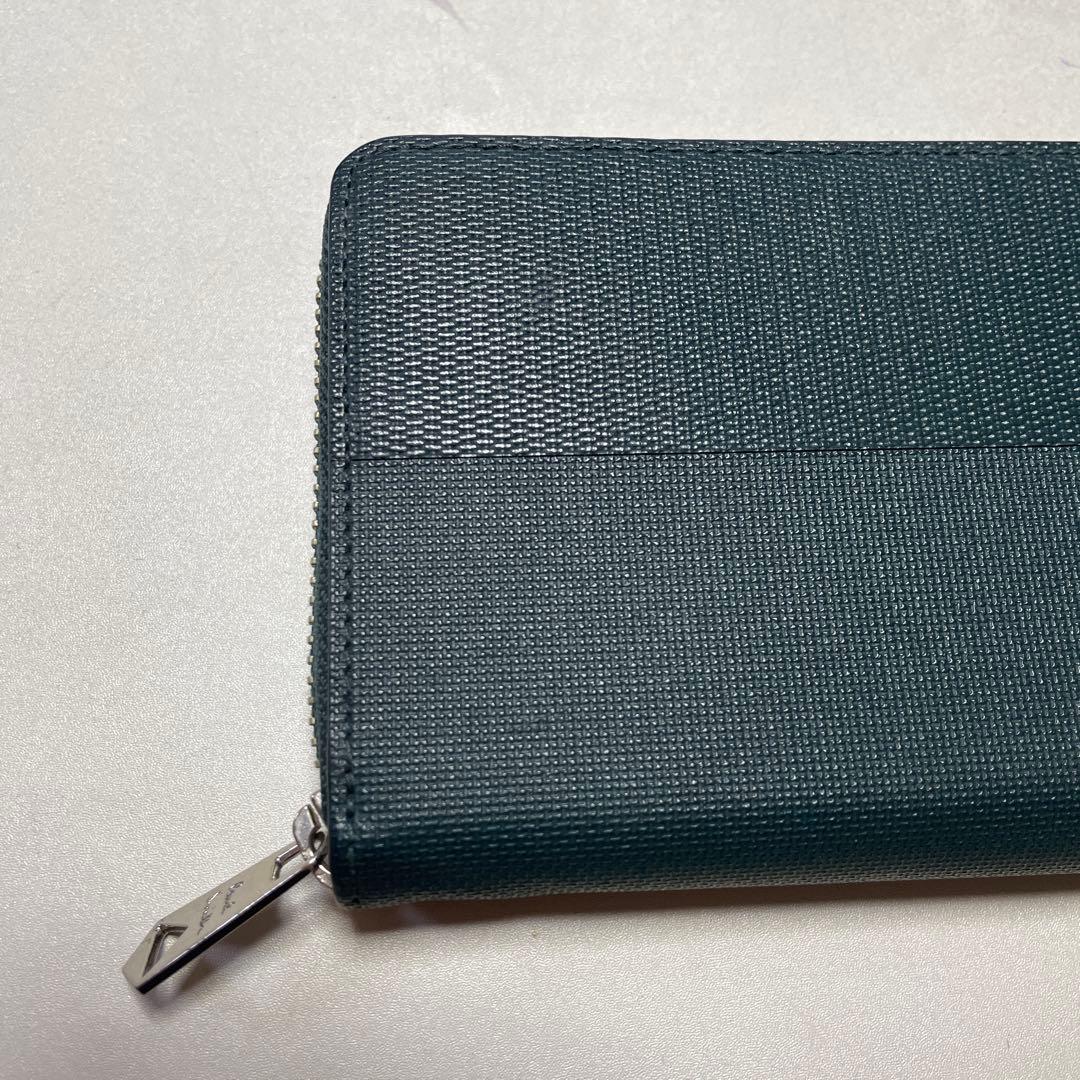 ☆ポールスミス☆マーケトリーミックス　ラウンドファスナー　長財布　グリーン