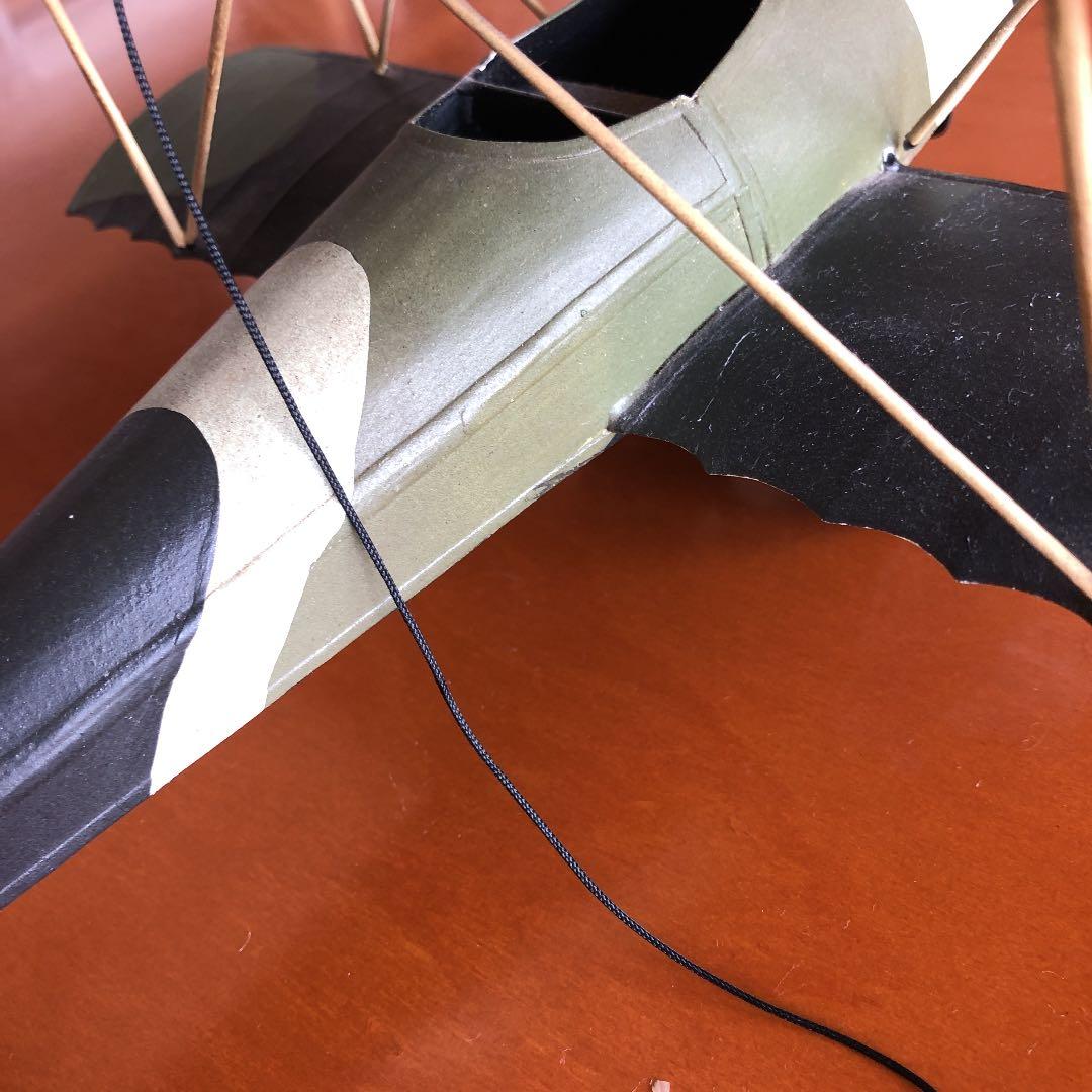 ブリキ製　飛行機　ハンドメイド